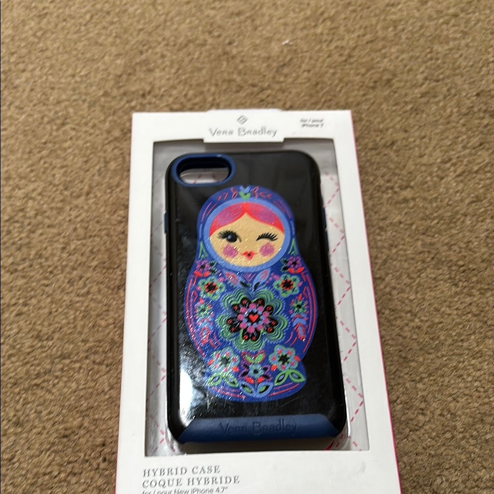 🌸NEW🌸 Rare Vera Bradley Russian Doll Hybrid Case for iPhone 7